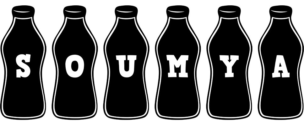 Soumya bottle logo