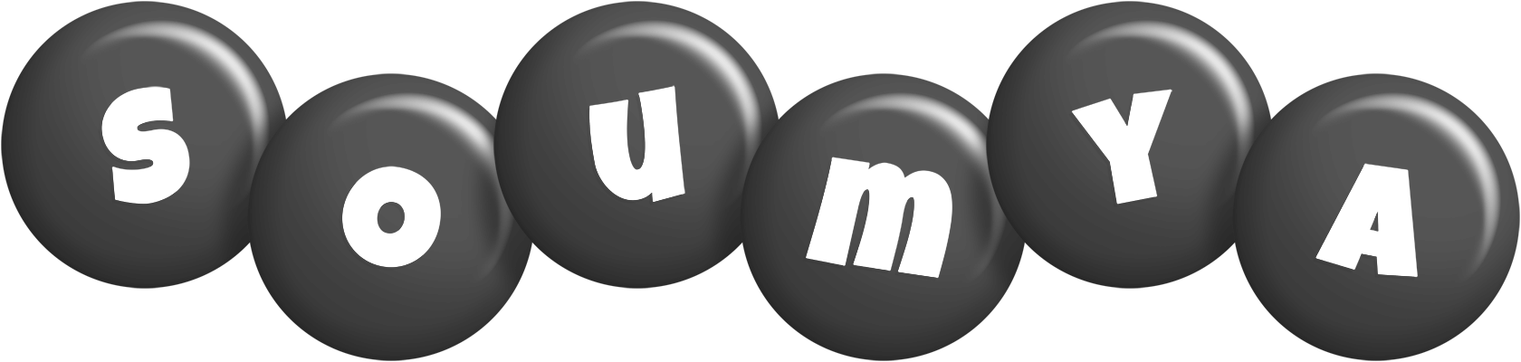 Soumya candy-black logo