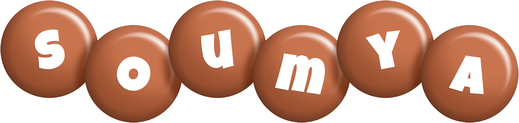 Soumya candy-brown logo