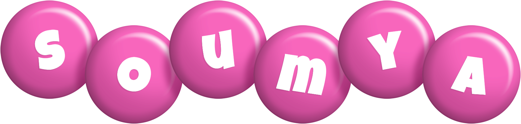 Soumya candy-pink logo