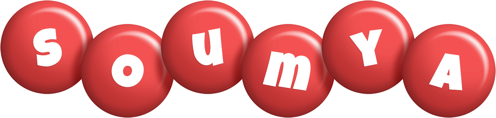 Soumya candy-red logo