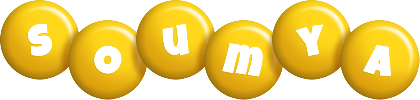 Soumya candy-yellow logo