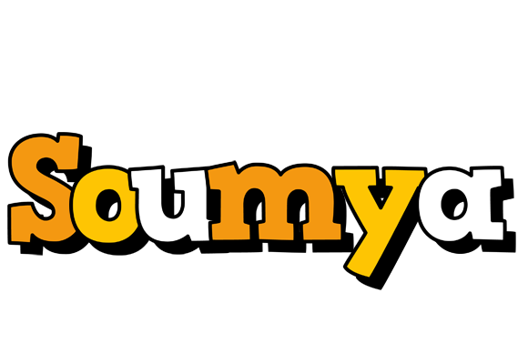Soumya cartoon logo