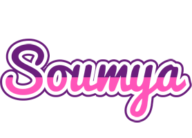 Soumya cheerful logo