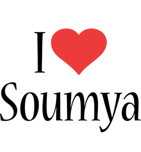 Soumya i-love logo