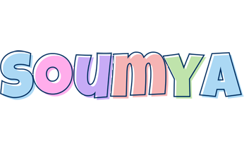Soumya pastel logo