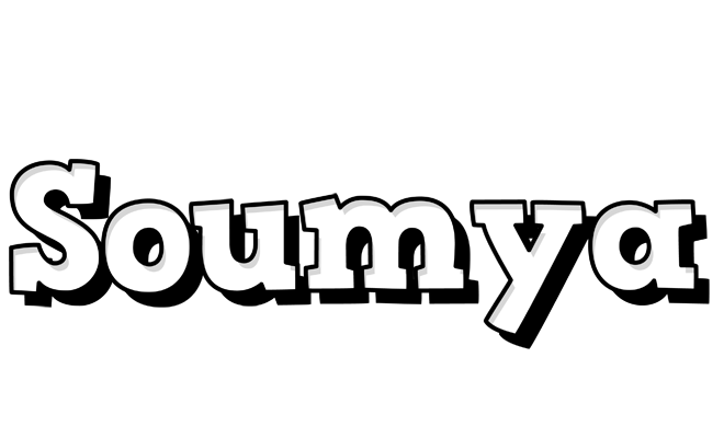 Soumya snowing logo