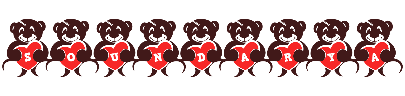 Soundarya bear logo