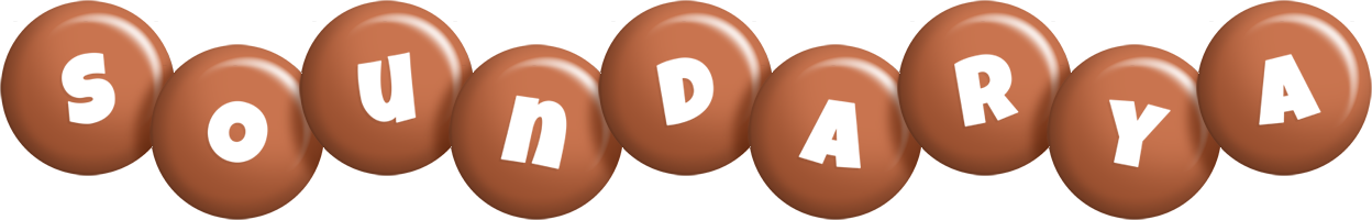 Soundarya candy-brown logo