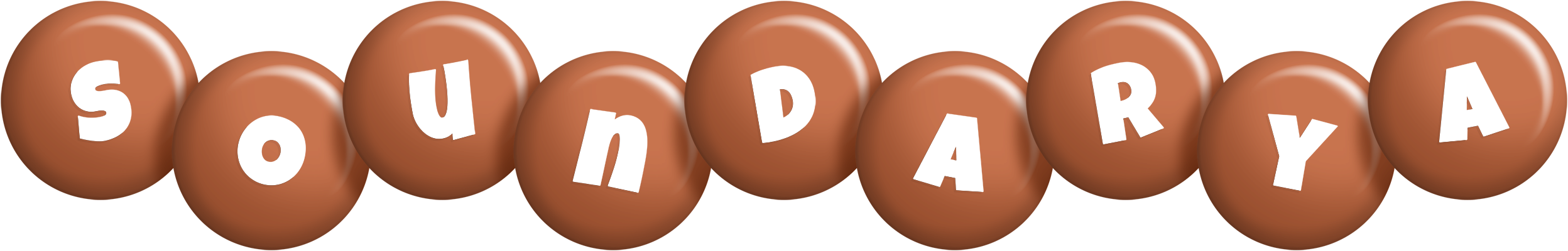 Soundarya candy-brown logo