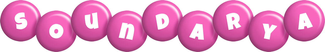 Soundarya candy-pink logo