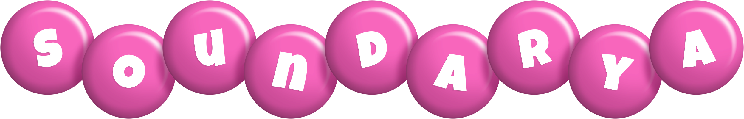 Soundarya candy-pink logo