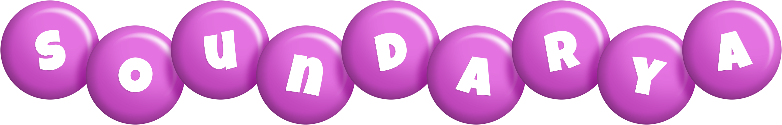 Soundarya candy-purple logo