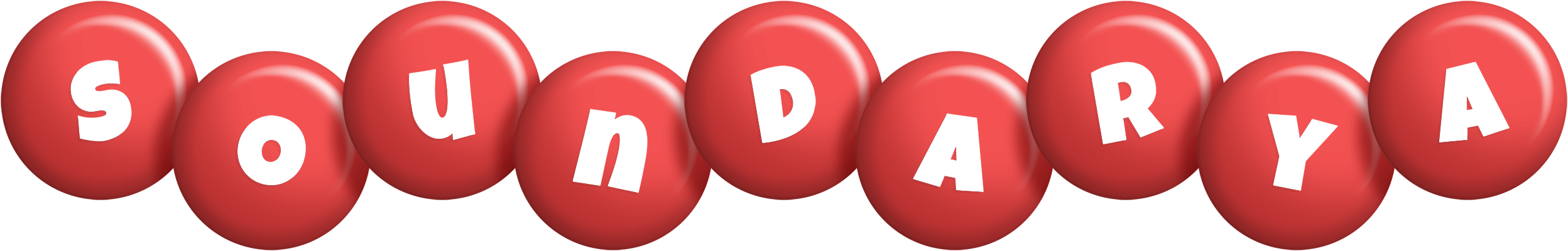 Soundarya candy-red logo
