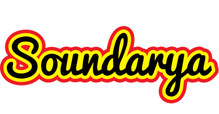 Soundarya flaming logo