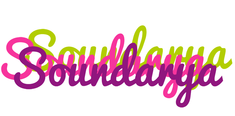 Soundarya flowers logo