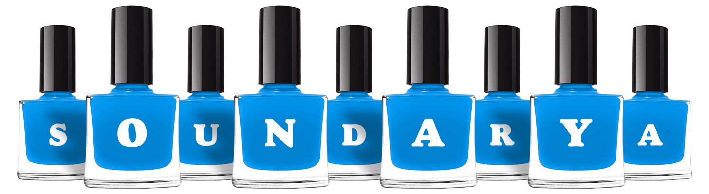 Soundarya glossy logo