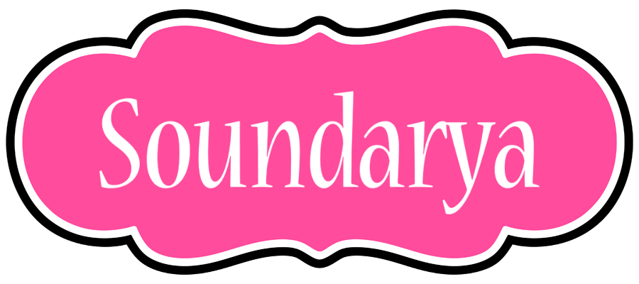 Soundarya invitation logo