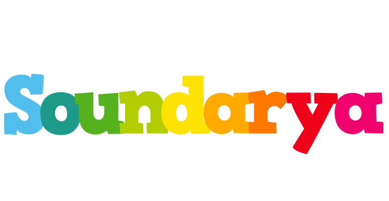Soundarya rainbows logo