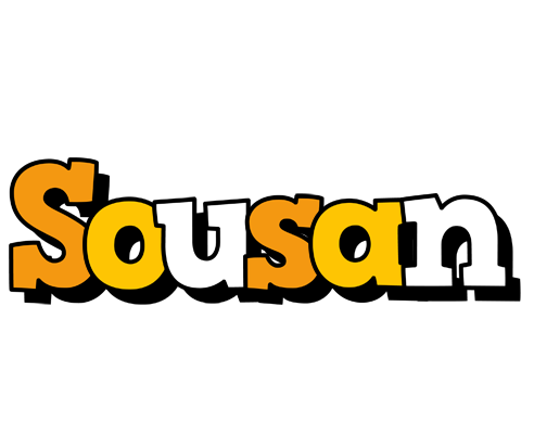 Sousan cartoon logo