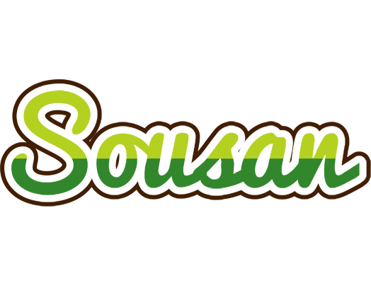 Sousan golfing logo