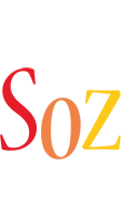 Soz birthday logo