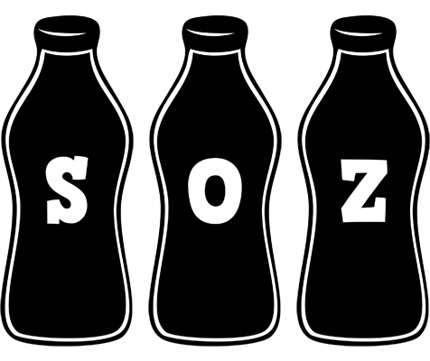Soz bottle logo