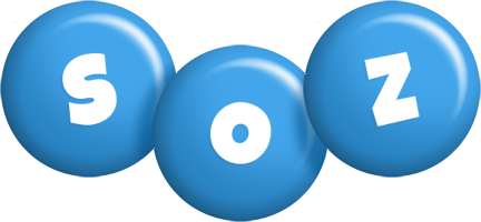 Soz candy-blue logo