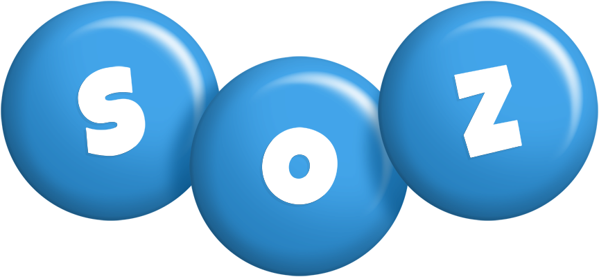 Soz candy-blue logo