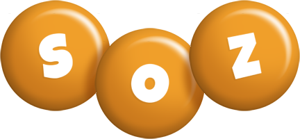 Soz candy-orange logo