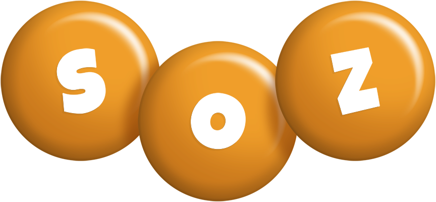 Soz candy-orange logo