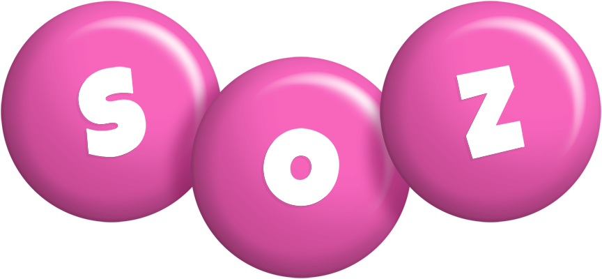 Soz candy-pink logo
