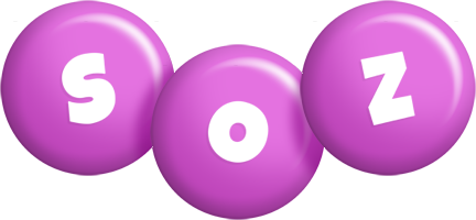 Soz candy-purple logo