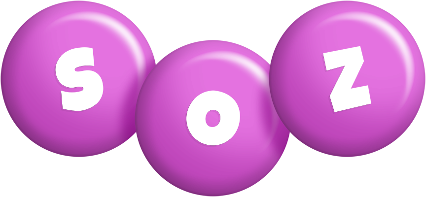 Soz candy-purple logo