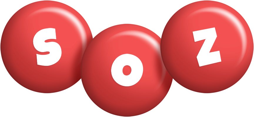 Soz candy-red logo