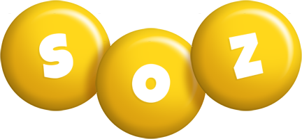 Soz candy-yellow logo