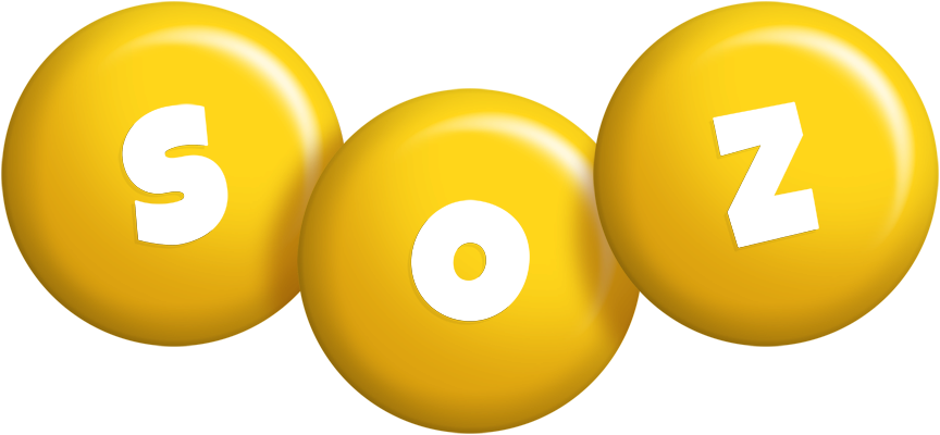 Soz candy-yellow logo