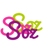 Soz flowers logo