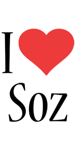 Soz i-love logo