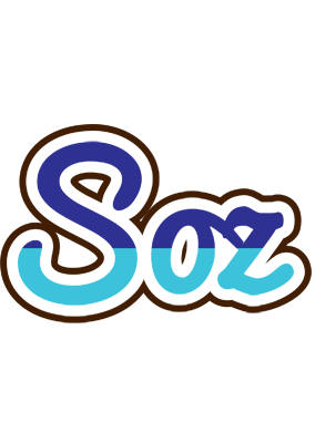 Soz raining logo
