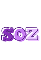 Soz sensual logo