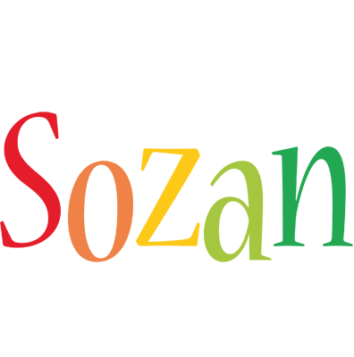 Sozan birthday logo