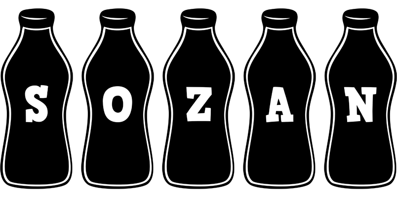 Sozan bottle logo