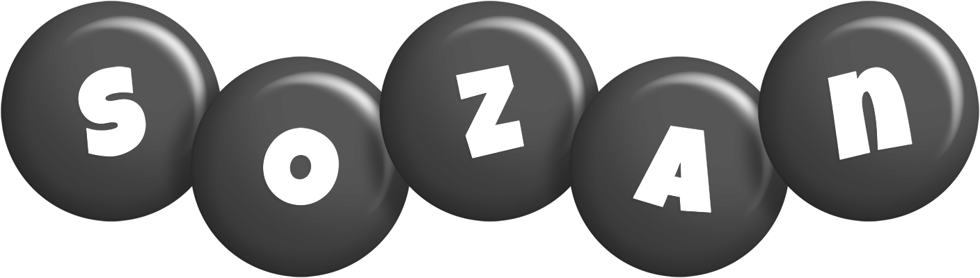 Sozan candy-black logo
