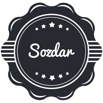 Sozdar badge logo
