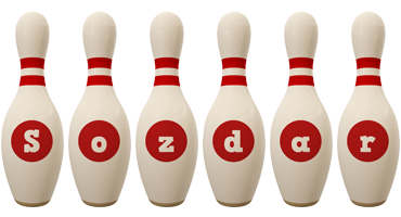 Sozdar bowling-pin logo