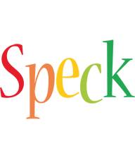 Speck birthday logo