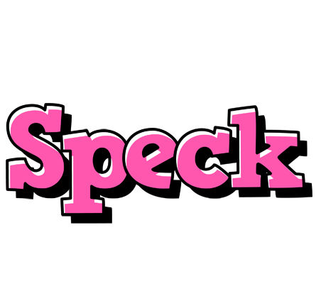 Speck girlish logo