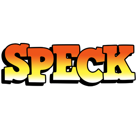 Speck sunset logo