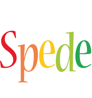 Spede birthday logo